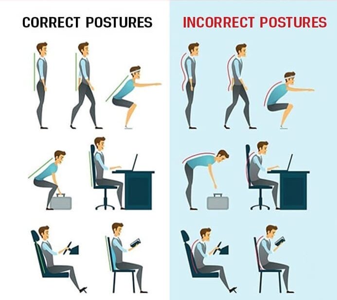 postures for better back