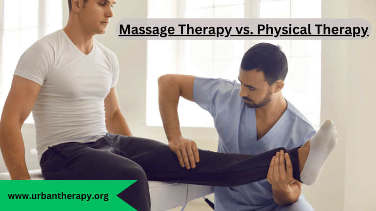 Massage Therapy vs. Physical Therapy