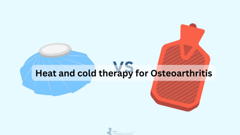 Heat and cold therapy for Osteoarthritis